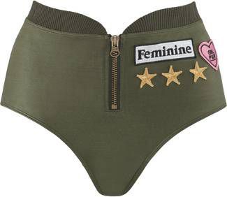 marlies | dekkers Aviator Butterfly high waisted slip met borduring