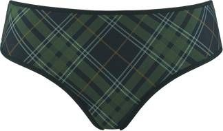 Marlies Dekkers Gloria 8 Cm Brazilian Slip | Scarab Green Plaid