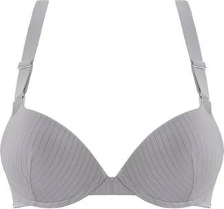 Marlies Dekkers Gloria Push Up Bh | Wired Padded Grey And Silver 75d