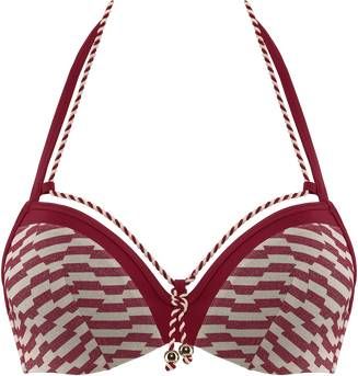marlies | dekkers Neptuna push up bikinitop met grafische print en beugel
