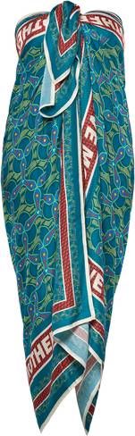 Marlies Dekkers Oceana Pareo | Lagoon Blue And Green