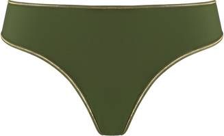 Marlies Dekkers queen bee 5 cm slip | olive green