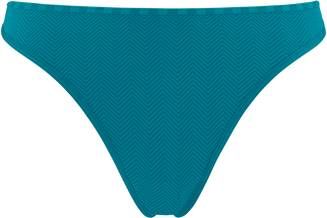marlies dekkers string Space Odyssey met visgraat dessin petrol