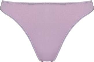 Marlies Dekkers space odyssey 4 cm string | lilac lurex and silver