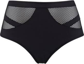 Marlies Dekkers wing power high waist slip | black and sand XL