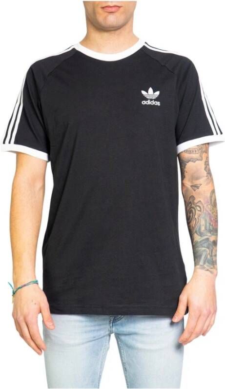 Adidas Adicolor 3 Stripesshortsleeve Heren T Shirts