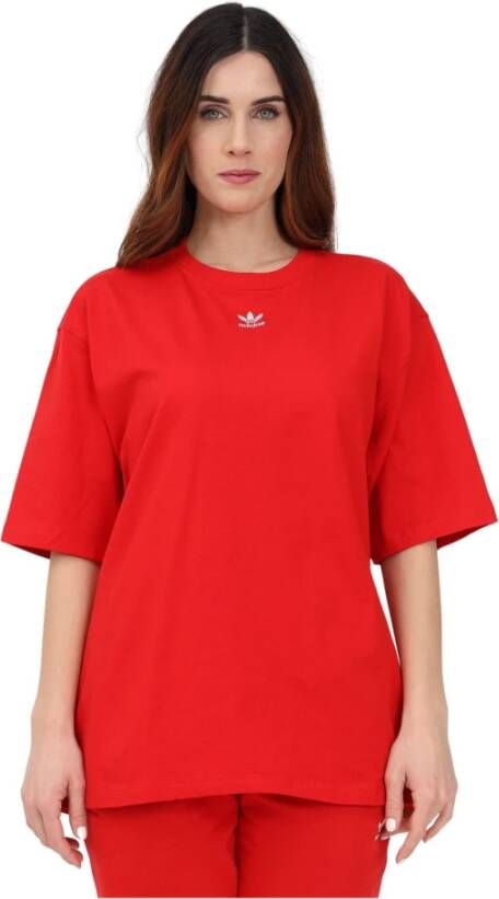 Adidas T shirts and Polos , Rood, Dames