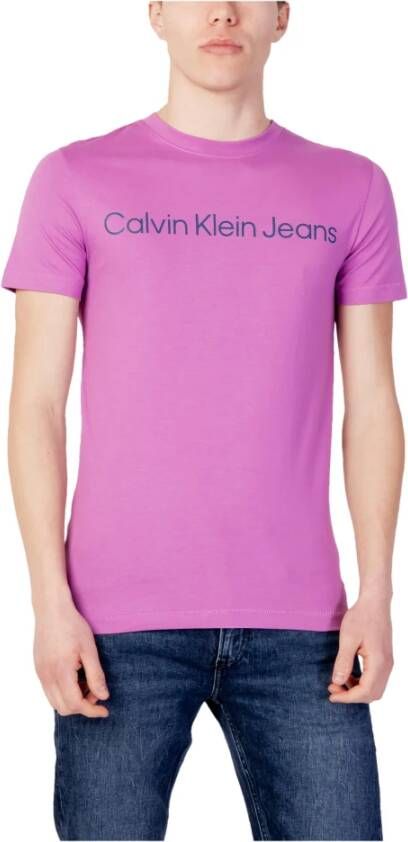 Calvin klein Institutioneel logo S J30J322344Vdr Jeans, Roze, Heren