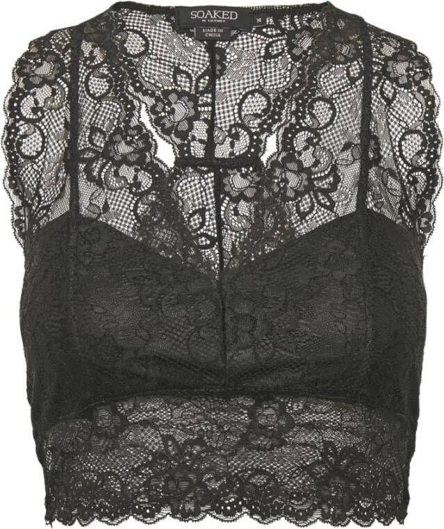 Soaked in Luxury Shirts Zwart Dames