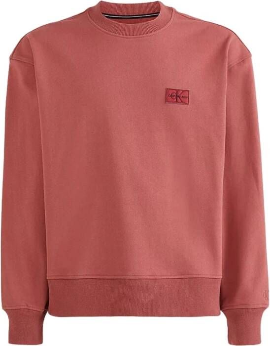 Calvin klein Sweatshirt Jeans, Roze, Heren