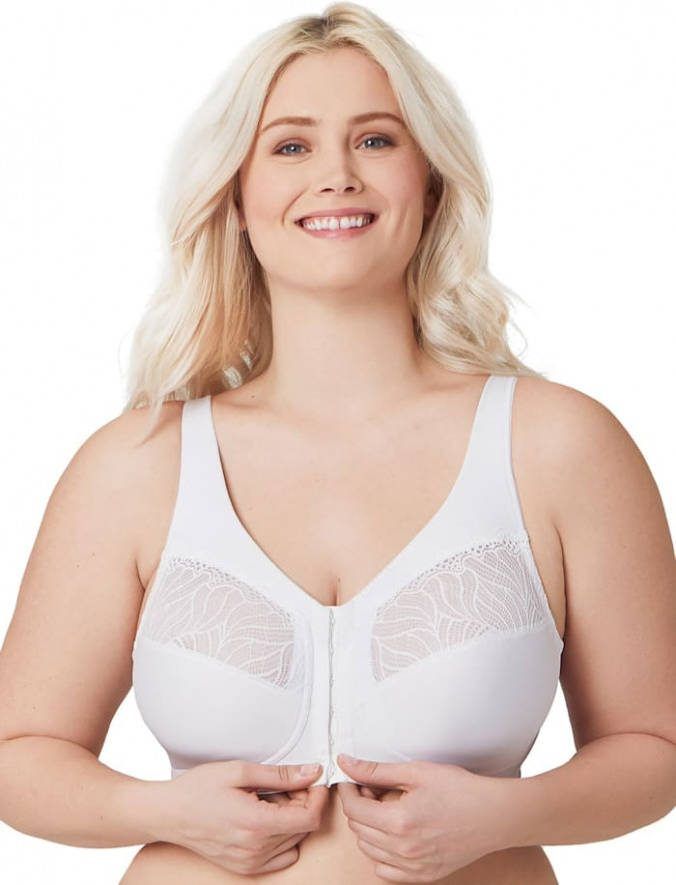 Glamorise Bh voor een natuurlijke vorm van de buste Wit