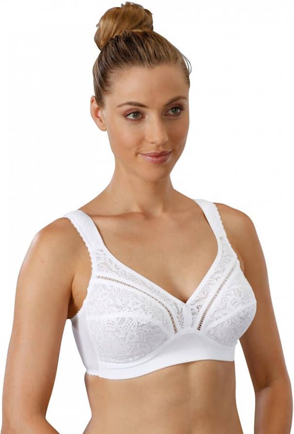 harmony Bh met kanten cups Wit
