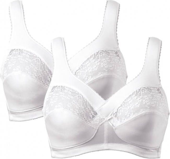 harmony Bh met ontlastende bandjes Wit