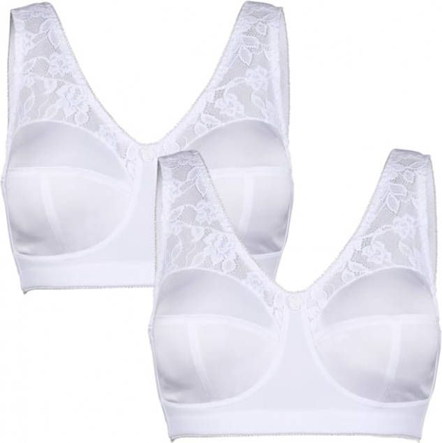 harmony Bh met ontlastende bandjes Wit