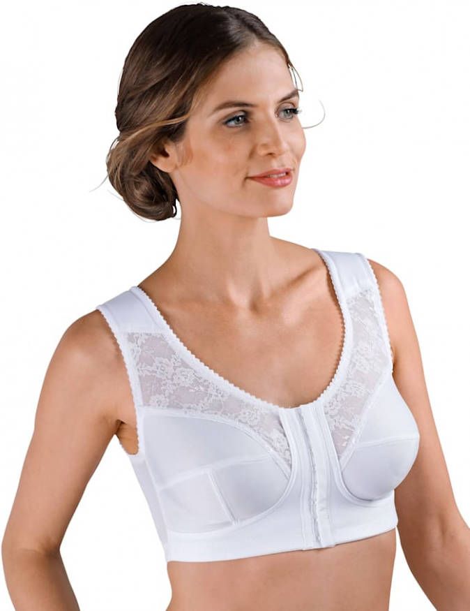 harmony Bh met warm materiaal op de rug Wit