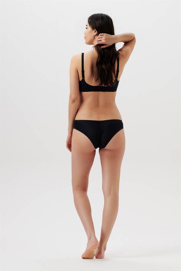 Noppies Voorgevormde voedingsbh Spacer Stripe nursing bra Black B75