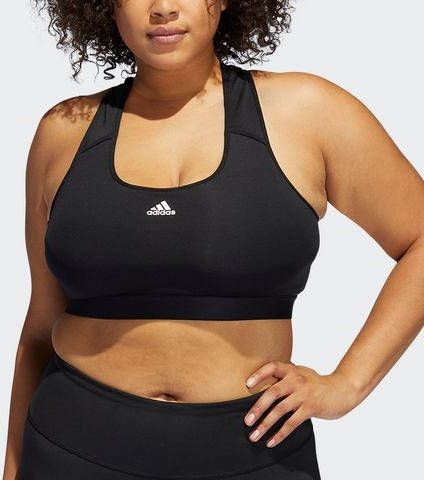 adidas Performance Sport bh ADIDAS POWERREACT training medium support – GROTE maten