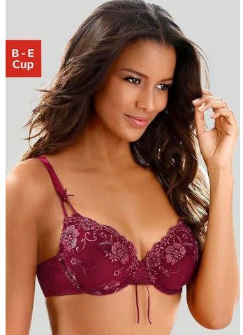 Lascana Beugel bh WANDA met siersluiting en kant