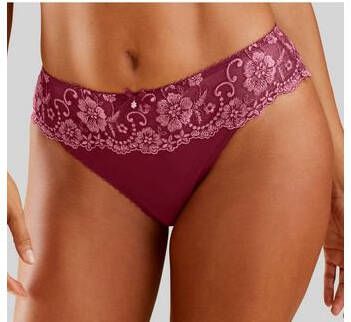 Lascana Bikinibroekje WANDA met borduurwerk