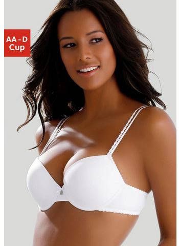Lascana Push up bh Dessous met beugel en met spaghettibandjes
