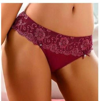 Lascana String Wanda Dessous met borduurwerk