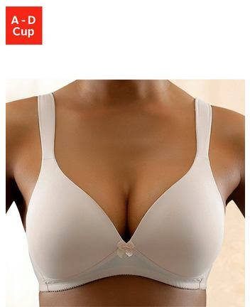 Naturana Bh met steuncups zonder beugels, met gewatteerde cups