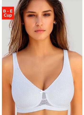 Nuance Bralette bh met grafische kant, zonder beugels