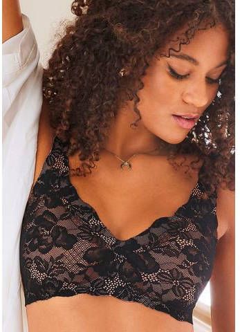 Nuance Bralette bh met kant en uitneembare vullingen