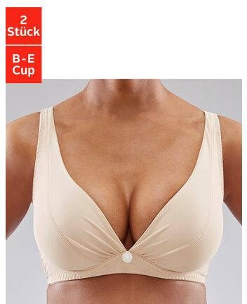 petite fleur Beugel bh voor een diep decolleté(set, Set van 2 )