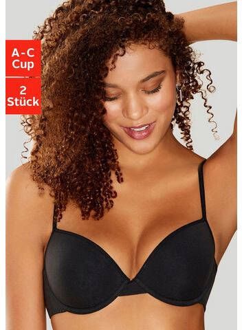 petite fleur Bh met steuncups met beugel, van katoen(set, Set van 2 )