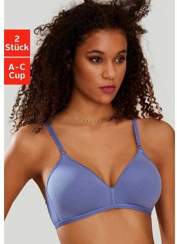 petite fleur Bh zonder beugels in triangelsnit(set, Set van 2 )