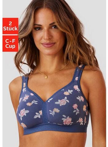 petite fleur Bh zonder beugels van zacht katoen(set, Set van 2 )