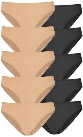 petite fleur Bikinibroekje in frisse effen kleuren(set, 10 stuks )