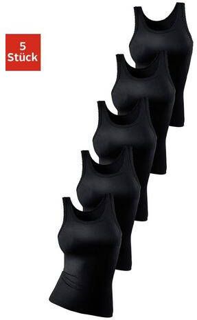 petite fleur Hemd zachte dubbelribkwaliteit(Set van 5 )