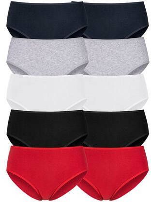 petite fleur Heupslip in frisse effen kleuren(set, 10 stuks )