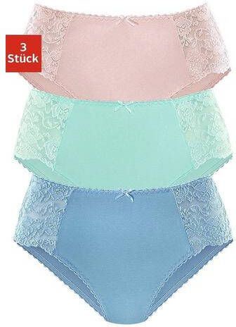 petite fleur Heupslip met gebloemde kant opzij(set, 3 stuks )