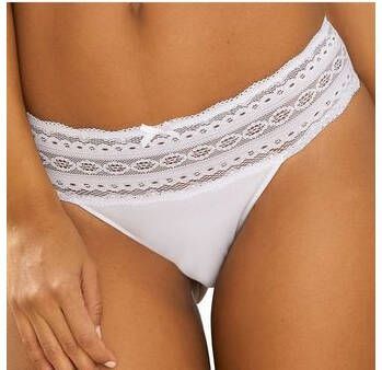 petite fleur High waist slip met modieuze kanten band(set, Set van 2 )