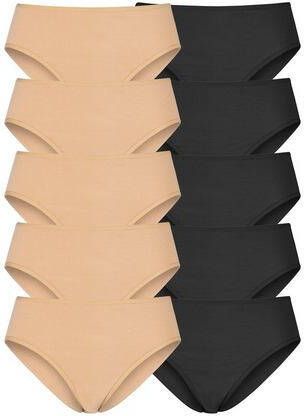 petite fleur Jazz hipsters in frisse effen kleuren(set, 10 stuks )