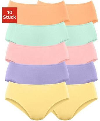 petite fleur Jazz hipsters in klassieke unikleuren(set, 10 stuks )