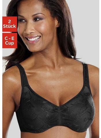 petite fleur Minimizer bh met beugel en mooi borduursel(set, Set van 2 )