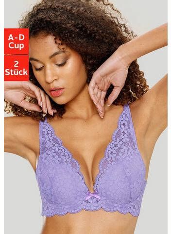 petite fleur Push up bh Dessous in High Apex model(set, Set van 2 )