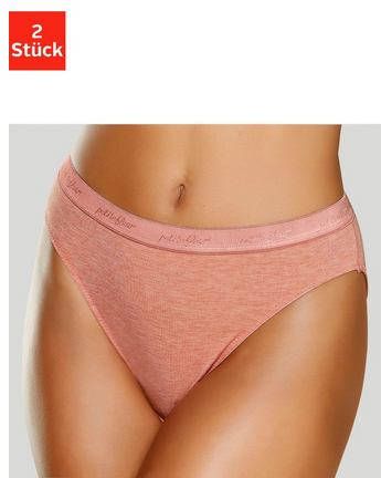 petite fleur Slip van als zijde glanzende modal doop dyed