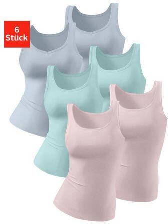 petite fleur Sporthemd van puur katoen(set, 6 stuks )