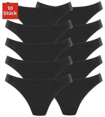 petite fleur String in klassieke unikleuren(set, 10 stuks )