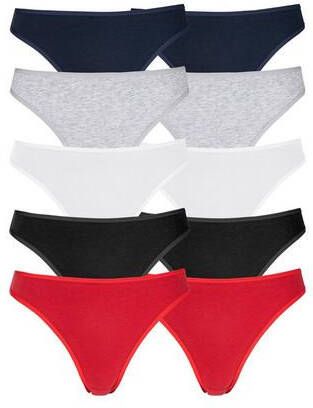 petite fleur String in mooie basic kleuren(set, 10 stuks )