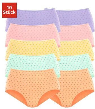 petite fleur Tailleslip met mooie stippeltjesprint(set, 10 stuks )
