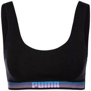 Puma Tops Luminous Scoop Neck Top 1P Zwart