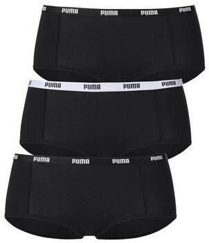 Puma Slips Mini Short 3P Zwart