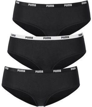 Puma hipster zwart (set van 3)