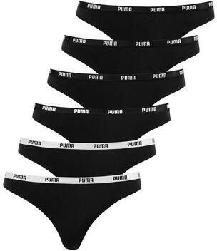 Puma Slips String 6P Zwart